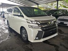 2016 Toyota Vellfire 2.5 ZG