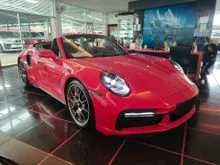 2022 Porsche CARRERA 911 3.8 Turbo S PDK 992 CONVERTIBLE CABRIOLET (NEW 900 MLS) HIGH SPEC - UNREG $ OFFER $ NEGO $ HURRY $