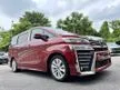 Recon 2018 Toyota VELLFIRE 2.5 ZA EDITION UNREG - Cars for sale
