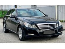2012 Mercedes-Benz E200 CGI 1.8 Sedan