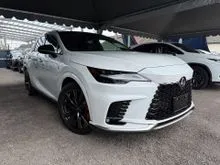 2024 Lexus RX 350 2.4 F Sport Handling SUV-11K KM, 5A GRADE, PROOF, O/CALIPER, REAR P/SEAT, ADV PARK, DIM, HUD, BSM, 360 CAMERA, INT RED, JUST ARRIVE