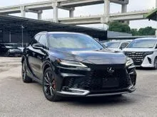 2024 Lexus RX 350 2.4 F Sport Handling SUV (GRADE 5A) RED HALF LEATHER SEAT, 2ND ROW POWER SEAT, ORANGE BRAKE CALIPER, PANORAMIC ROOF
