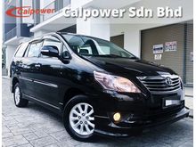 2014 Toyota INNOVA 2.0 G (A) 1 OWNER LEATHER (EASY LOAN)