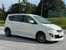 2016 Perodua Alza 1.5 Advance FACELIFT LOW MILEAGE 98K KM ONLY (LEATHER SEAT ,REVERSE CAMERA ,REAR PASSENGER ROOF MONITOR ,AUTO FLIP SIDE MIRROR)