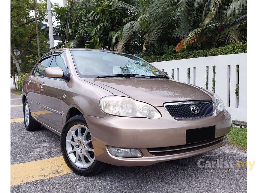 Altis 2004 Used 2004 Toyota Corolla Altis 1.8 G FULL SPEC ELECTRIC SEAT PRICE NEGO ...