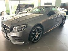 PRE OWNED CERTIFIED 2018/2019 Mercedes-Benz E300 2.0 AMG Coupe ** LIKE NEW CAR!!!