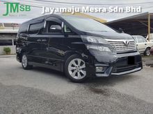 2010/ 2013 Toyota Vellfire 2.4 Z Platinum, 1 Owner, Low KM, Like New, Power Door, Power Boot, High Spec, Leather, Roof
