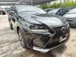 Used 2016 Lexus NX200t 2.0 (A) with TURBO, Power Boot, Sunroof, 1