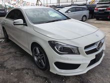 2016 Mercedes-Benz CLA180 1.6 AMG Sport Coupe Unregister (With Warranty)