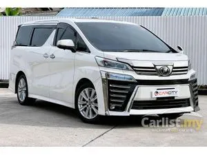2019 Toyota Vellfire 2.5 FACELIFT VERSION HIGH SPEC WITH PANORAMIC SUNROOF COME WARRANTY VERIFED INSPECTION