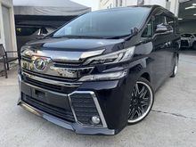 2015 Toyota Vellfire 2.5 Z A Edition MPV**PRE-CRASH**PREMIUM WARRANTY**SHOWROOM CONDITION**