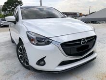 2018 Mazda 2 1.5 SKYACTIV Full Spec Sedan,Under Warranty By MAZDA ,Very Low Mileage 20kkm ,Full Leather Seat,Original mazda body kit