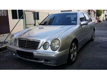 2002 Mercedes-Benz E240 2.6 Avantgarde Sedan