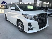 2016 Toyota Alphard 2.5 SC PILOT SEATS UNREG