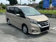 2020 Nissan Serena 2.0 Premium , 37k KM Mileage , UNDER NISSAN FULL SERVICE RECORD , 2-Power Door , 360 View Camera , Full Leather Seat
