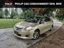2008 TOYOTA VIOS 1.5 E (A) Tiptop Condition Masih Boleh Loan Lagi