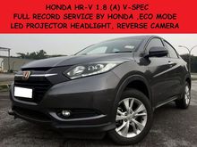 Honda HR-V 1.8 (A) 2015 V-SPEC FULL SERVICE RECORD