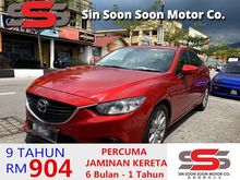 2013 Mazda 6 2.0 SKYACTIV-G PREMIUM(AUTO)2013 Only 1 LADY Owner,72K Mileage,TIPTOP, ACCIDENT-Free, DIRECT-Own, MEMORY LEATHER Seat,DVD,GPS&REVERSE Cam