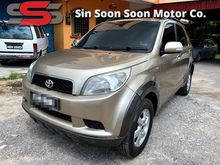 2008 Toyota Rush 1.5 FULL Spec(AUTO)2008 Only 1 LADY Owner, 86K Mileage, TIPTOP, ACCIDENT-Free, DIRECT-Owner, NEGOTIABLE with FULL AIRBEGs