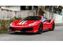 2020 Ferrari 488 Pista Track Pack Edition  Delivery Mileage  Rosso Corsa  Carbon Loaded