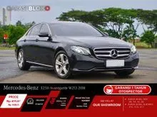 2018 Mercedes-Benz E250 2.0 Avantgarde CKD Sedan Obsidian W213 Black Metallic Odo 37 Rb (HOT ITEMS) #Garasi Bloko