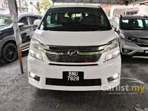 2012 Toyota Vellfire 2.4 X MPV