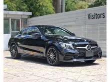 2020 Mercedes-Benz C180 1.5 AMG Line Sport Coupe, GRADE 4.5A, ORI 6K KM, RED LEATHER, PANORAMIC ROOF, HUD, BSA, MUTILBEAM LED HEADLIGHTS