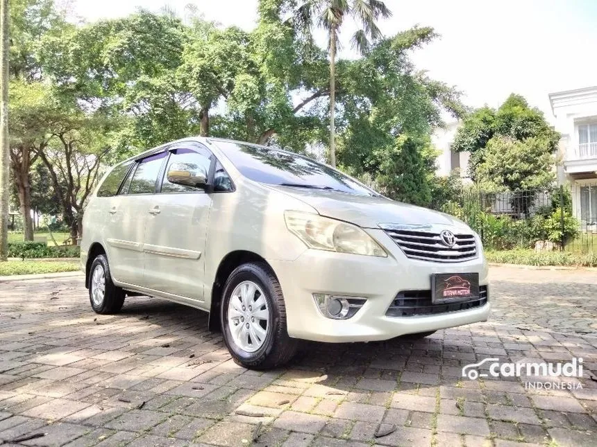 2012 Toyota Kijang Innova G MPV