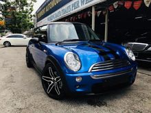MINI COOPER TURBO S 1.6 (A)1 YEAR WARRANTY 2010,NEW FACELIFT MODEL LIGHTS,NEW MODEL,CRYSTAL BLUE IN COLOUR,ONE DATIN OWNER