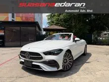 2024 Mercedes-Benz CLE200 Cabriolet Sport Unreg - Red Sof Top. Red Leather Seats. Burmester. 360 Cam