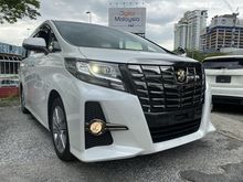 2016 Toyota Alphard 2.5 SA PACKAGE TYPE BLACK PRE CRASH POWER BOOT
