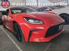 2023 Toyota GR86 2.4 RZ AUTO Coupe UNREG,HI-SPEC,DIGITAL AIRCOND,PUSH START BUTTON,LED DAYLIGHT,PADDLE SHIFT,SPORT BUCKET SEATS & ETC,FREE WARRANTY