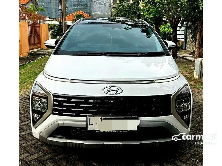 Jual Mobil Hyundai Stargazer 2022 Prime 1.5 di Jawa Timur Automatic Wagon Putih Rp 245.000.000