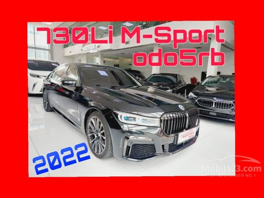Jual Mobil BMW 730Li 2022 M Sport 2.0 di DKI Jakarta Automatic Sedan Hitam Rp 1.425.000.000
