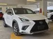 Recon 2019 Lexus NX300 2.0 F Sport PANROOF/4 CAMERA/RED AND BLACK LEATHER SEAT/HUD/BSM
