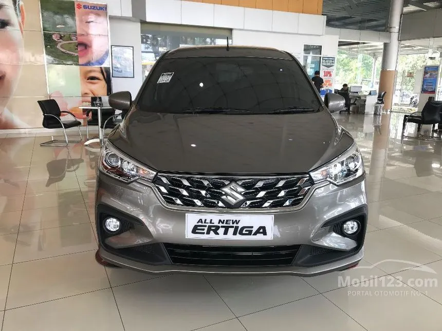 Jual Mobil Suzuki Ertiga 2024 GL 1.5 di Jawa Barat Automatic MPV Hitam Rp 225.900.000