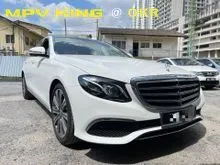 2021 Mercedes-Benz E300 2.0 LOCAL CAR WARRANTY UNTIL 2025 4cam 360 roof power boot burmester sound only 8k km new new car