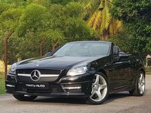 UNREGISTER 2015 MERCEDES-BENZ SLK200 CGi (A) R172 Original AMG Version, BlueEFCY, 7G-Tronic Hardtop convertible, Sport Roadster, High spec!