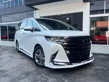 2024 Toyota Alphard 2.5 Z Full Bodykit DiM Sunroof