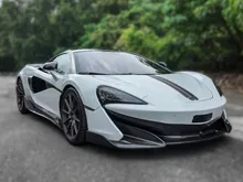 2019 McLaren 600LT 3.8 Coupe with Black alcantara interior + Carbon fiber bucket seats + Carbon fiber Bodykits + Carbon fiber spoiler -CarForView+Sale