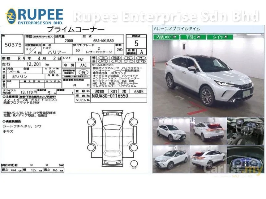 2024 Toyota Harrier Z SUV