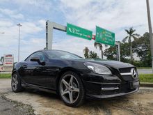 2014 Mercedes-Benz SLK250 R172 1.8L (A) CGI AMG Hardtop Convertible Sport Roadster 33K KM