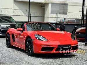 2021 Porsche 718 2.0 Boxster Convertible / LAVA ORANGE / PDLS PLUS / NEGO
