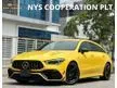 Recon 2020 Mercedes Benz CLA45S 4 Matic + Shooting Brake 2.0 AMG Line Unregistered Burmester Sound System AMG Multi Function Steering AMG Body Styling AMG 1
