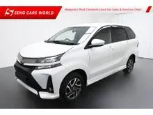 2019 Toyota Avanza 1.5 S MPV (1-OWNER) (FULL-SERVICE RECORD) (1-YEAR WARRANTY)
