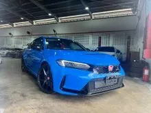 2024 Honda Civic 2.0 Type R FL5 / BLUE COLOUR / GRADE 5A / 2K KM / RED INTERIOR / NEW CAR CONDITION / 7 YEARS WARRANTY