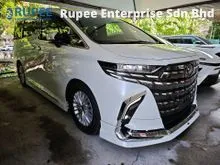 2023 Toyota Alphard 2.5 Z MOONROOF HEAD UP DISPLAY MODELLISTA BODYKIT DIGITAL INNER MIRROR BLIND SPOT HIGH GRADE 5A GOOD CONDITION MILEAGE 7K KM ONLY