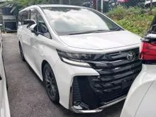 2024 Toyota Vellfire 2.4 Z Premier MPV BLACK LEATHER SIDE STEP LOW MILEAGE UNREG
