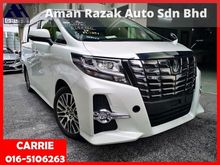 *READ TO VIEW* 2017 Toyota Alphard 2.5SC SUNROOF n PRECRASH (UNREG)