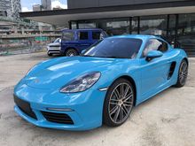 2017 Porsche 718 2.5 Cayman S Coupe